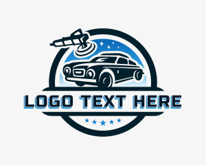 Vehicle - Car Vehicle Polishing logo design