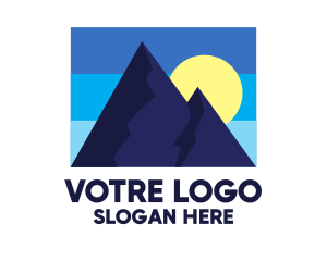 Image - Blue Mountain Peak logo design