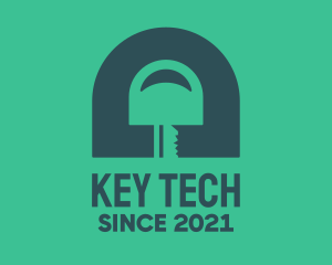 Key - Blue Key Locksmith logo design