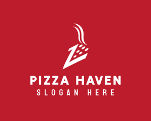 Pizzeria - Pepperoni Pizza Pizzeria Letter Z logo design