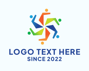 Community - People Team Community logo design