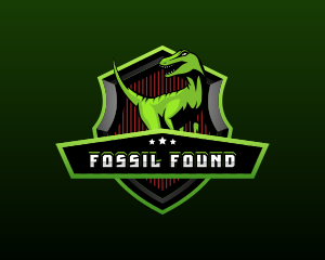 Dinosaur Raptor Gaming logo design