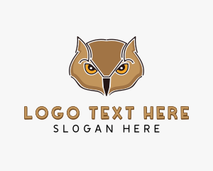 Animal - Owl Bird Wildlife logo design