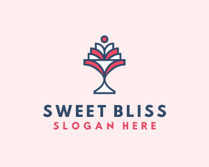 Sweet Wedding Cake  logo design