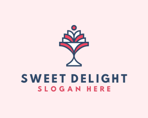 Sweet Wedding Cake  logo design