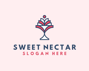 Sweet Wedding Cake  logo design