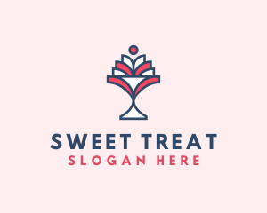 Sweet Wedding Cake  logo design