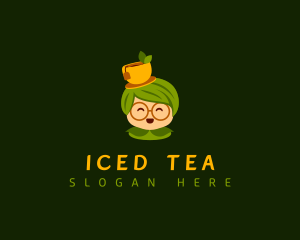 Tea Girl Cafe logo design