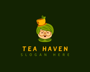 Tea Girl Cafe logo design