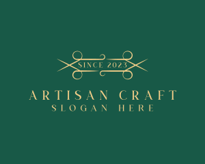 Luxury Artisan Shears logo design