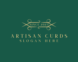 Luxury Artisan Shears logo design