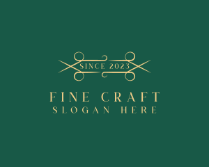 Luxury Artisan Shears logo design