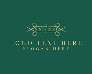 Boutique - Luxury Artisan Shears logo design