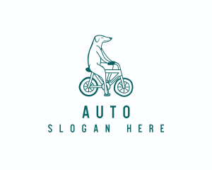 Dog Bicycle Veterinary Logo