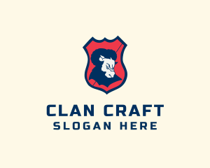 Clan - Sheep Shield Clan logo design