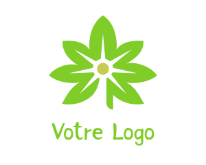 Green Cannabis Light  Logo