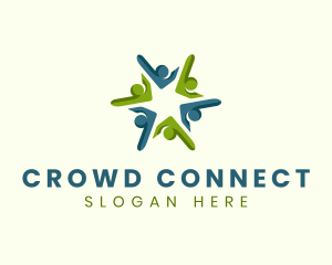 Crowd - Human Unity Organization logo design