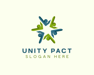 Human Unity Organization logo design