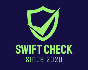 Check - Green Security Check logo design