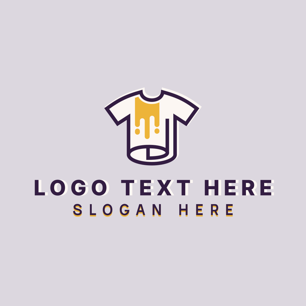 Paint Tee Shirt Printing Logo | BrandCrowd Logo Maker