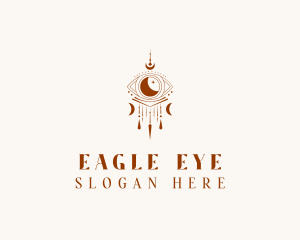 Mystical Boho Eye logo design