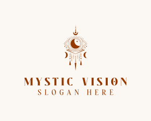 Mystical Boho Eye logo design