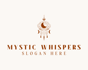 Mystical Boho Eye logo design