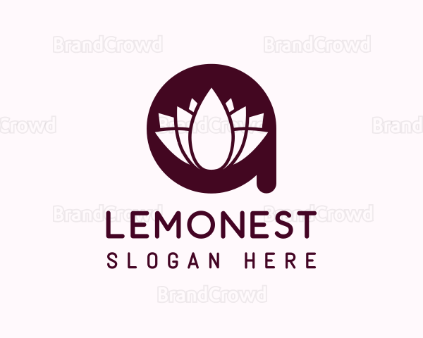 Lotus Letter A Logo