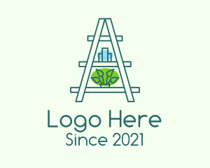 Upholstery - Gardening Plant Furniture logo design