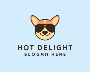 Dog Kennel Sunglasses logo design