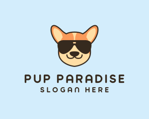 Dog Kennel Sunglasses logo design