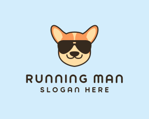 Pet Care - Dog Kennel Sunglasses logo design