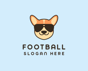 Vet - Dog Kennel Sunglasses logo design