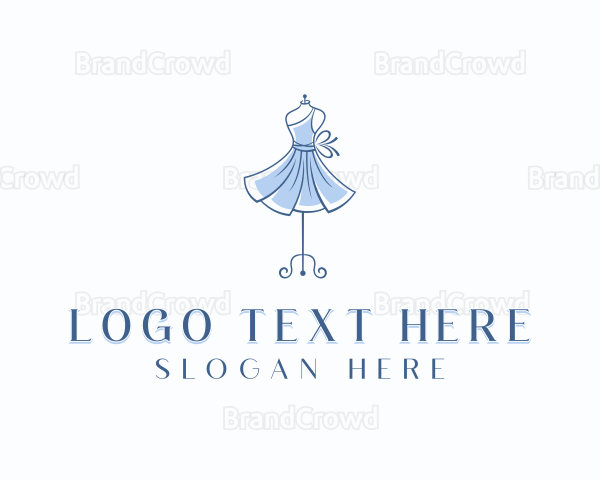 Fashion Stylist Seamstress Logo