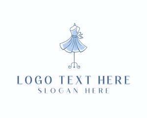 Fashion Stylist Seamstress Logo