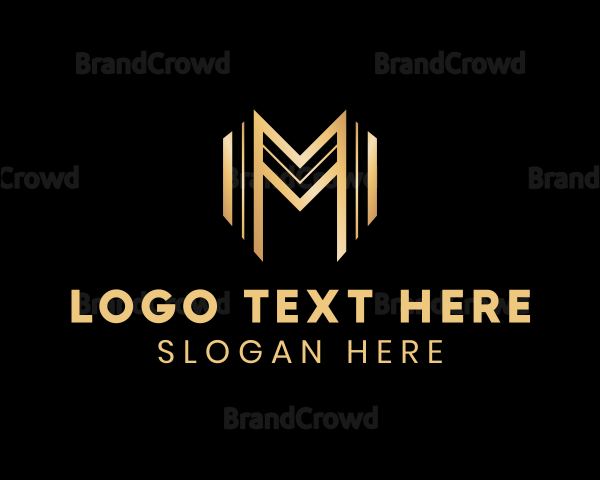 Premium Management Letter M Logo