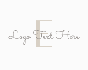 Deluxe - Elegant Style Luxury logo design