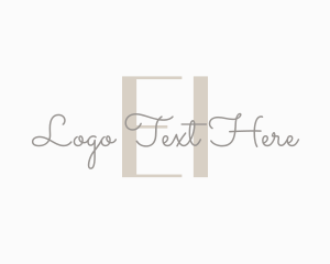 Elegant Style Luxury logo design