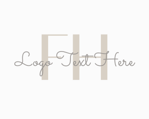 Elegant Style Luxury logo design