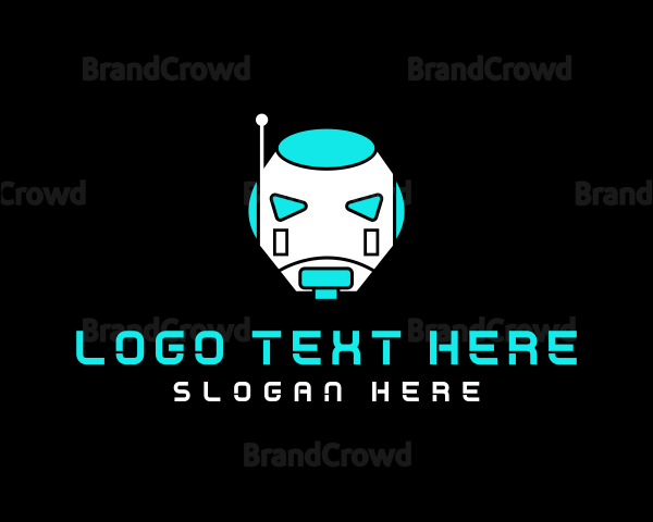 Cyber Robot Tech Logo