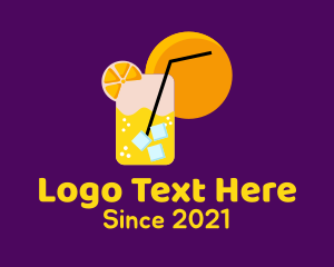 Smoothie - Iced Orange Drink logo design