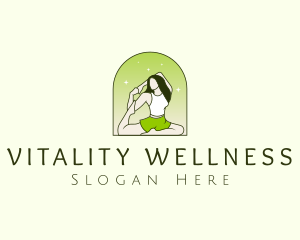 Yoga Woman Wellness logo design