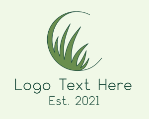 Bush - Crescent Lawn Care logo design