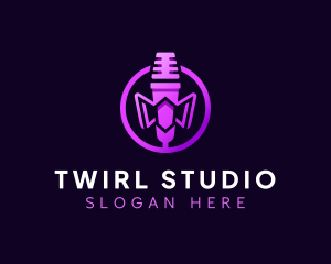 Multimedia Music Studio logo design