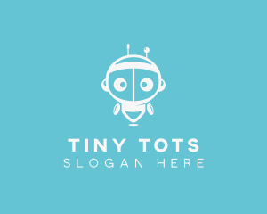 Toddler - Kid Robot Tech App logo design