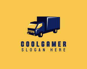 Truck Package Delivery  Logo