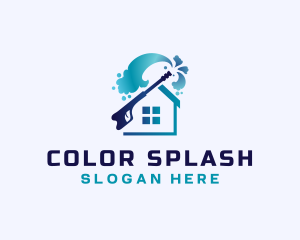 Pressure Wash Housekeeping logo design