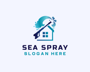 Pressure Wash Housekeeping logo design