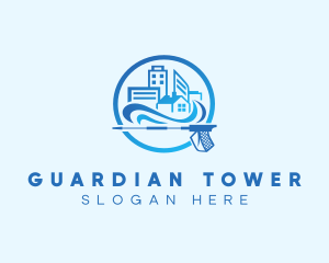 Urban City Pressure Wash logo design