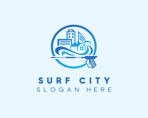 Urban City Pressure Wash logo design